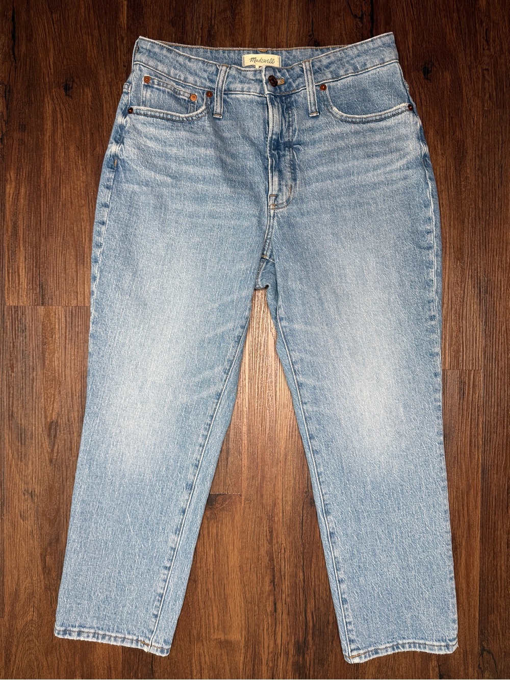 Madewell Curvy Perfect Vintage Jean Banner Wash 30P - Picture 3 of 14